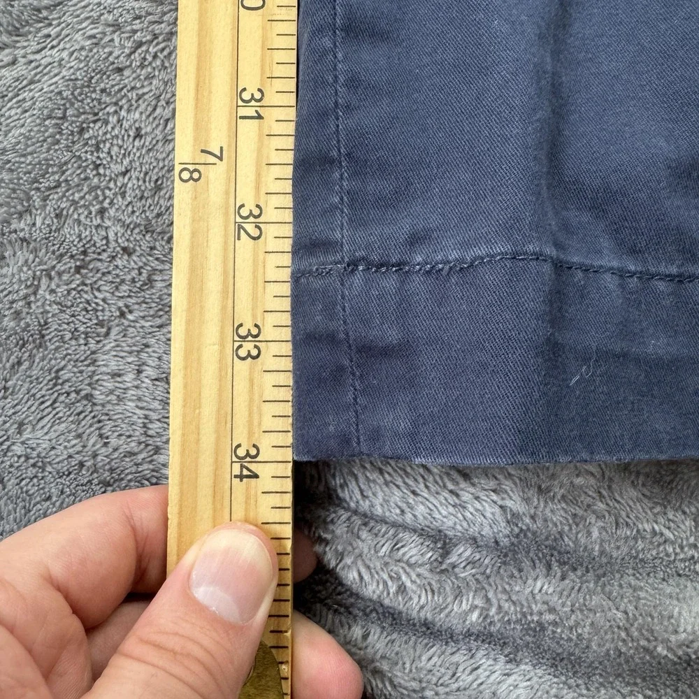 Polo Ralph Lauren Chino Pants Men Fits 39x34 Navy Blue Stretch Classic Fit Twill